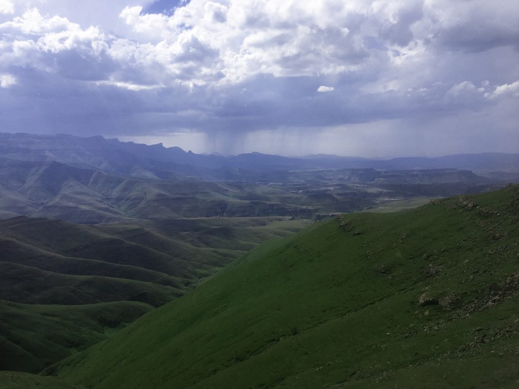 Regen Drakensberge